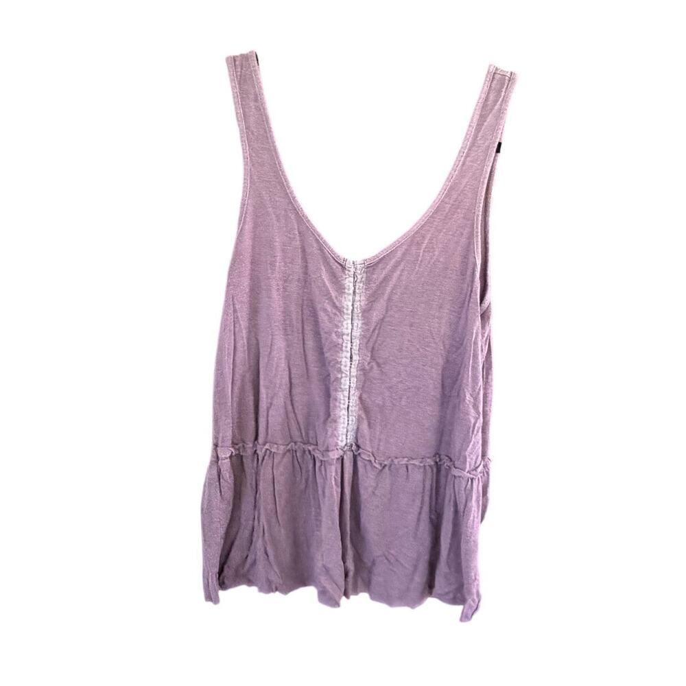 American Eagle Soft & Sexy Babydoll Tank Top Washed Lavender Size Medium